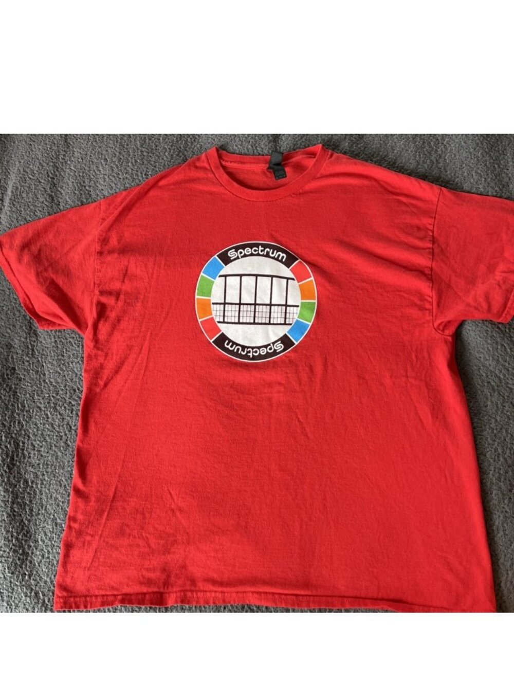 Philadelphia Spectrum Arena T-Shirt XL Red Graphic Tee Flyers Sixers Concert - Picture 1 of 8